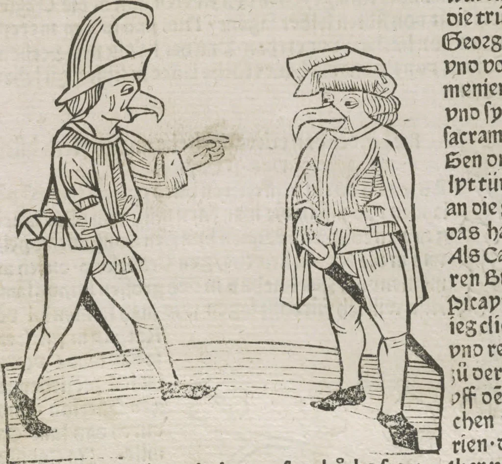 An illustration from Itinerarium, 1484, leaf 132