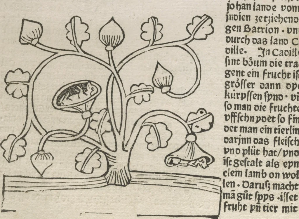 An illustration from Itinerarium, 1484, leaf 133