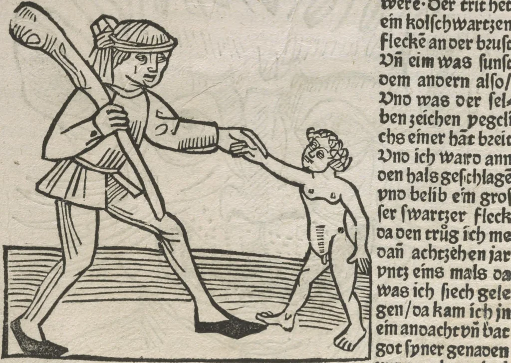 An illustration from Itinerarium, 1484, leaf 147