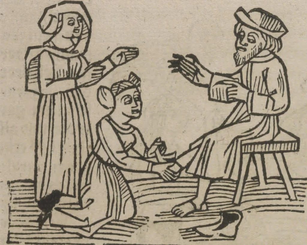 An illustration from Itinerarium, 1484, leaf 161