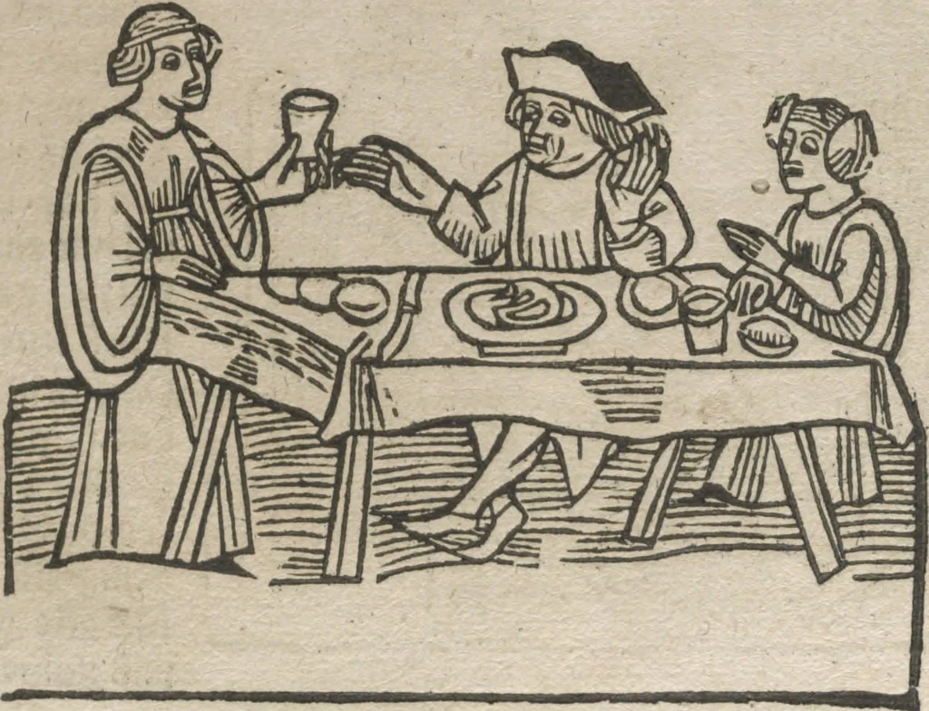An illustration from Itinerarium, 1484, leaf 161