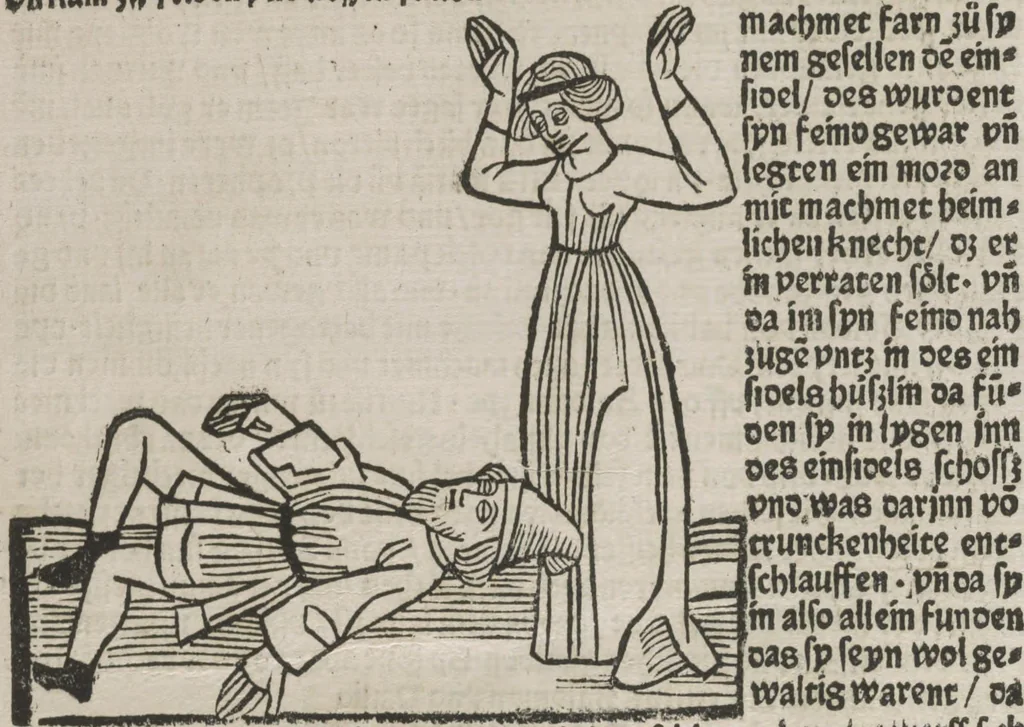 An illustration from Itinerarium, 1484, leaf 167
