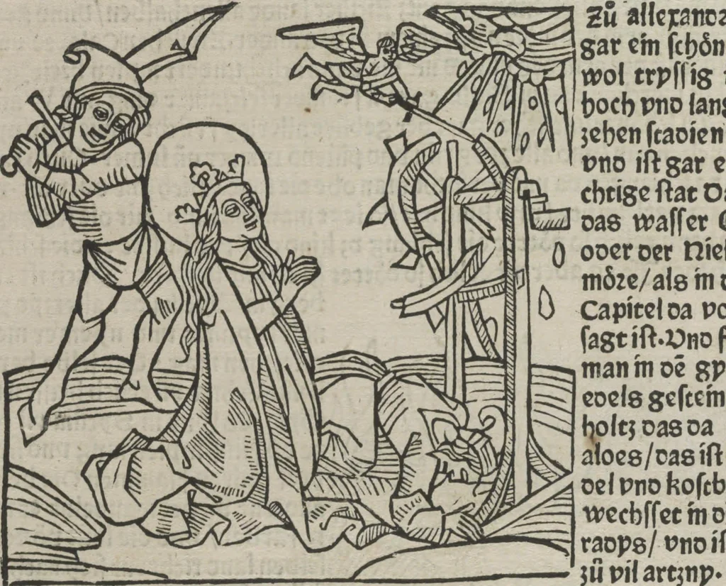 An illustration from Itinerarium, 1484, leaf 37