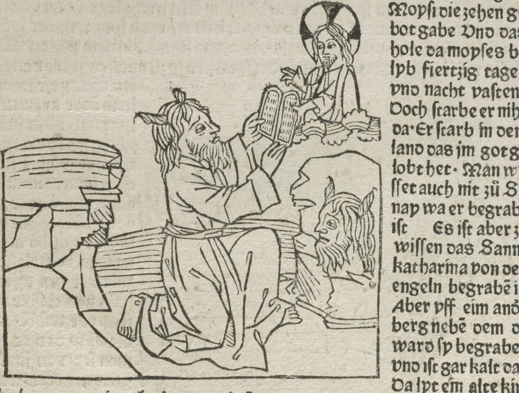 An illustration from Itinerarium, 1484, leaf 41