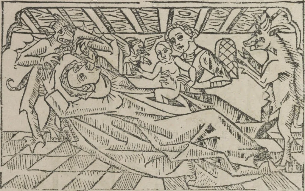 An illustration from Itinerarium, 1484, leaf 61