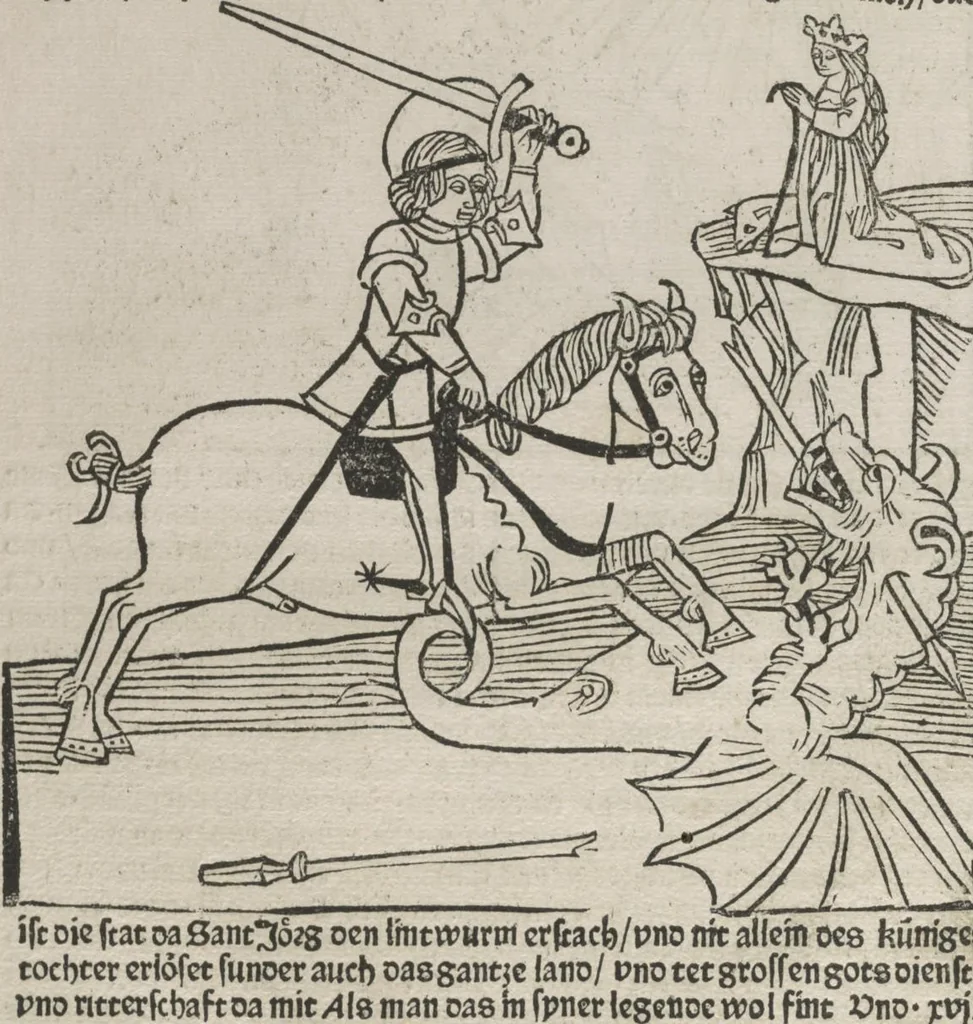 An illustration from Itinerarium, 1484, leaf 69