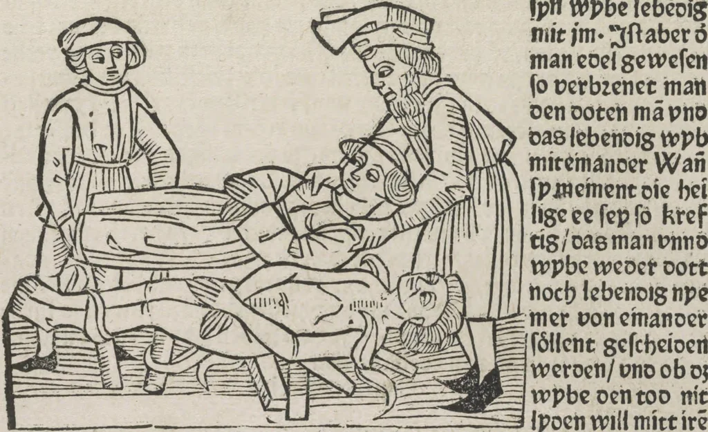 An illustration from Itinerarium, 1484, leaf 90