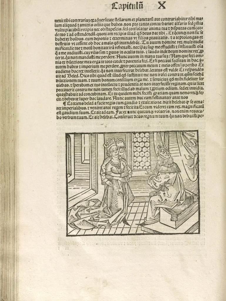An illustration from Directorium humanae vite, alias Parabole antiquoru[m] sapientu[m], 1488, leaf 145