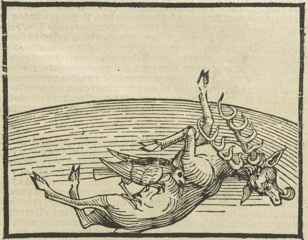 An illustration from Directorium humanae vite, alias Parabole antiquoru[m] sapientu[m], 1488, leaf 94