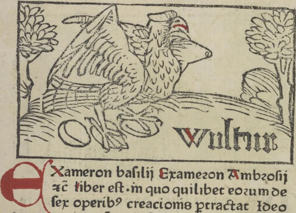 An illustration from De generatione Christi, sive Defensorium inviolatae castitatis B.V. Mariae, 1476, leaf 24