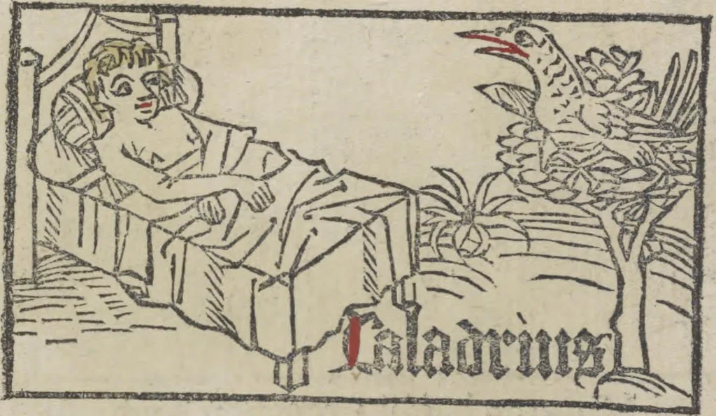 An illustration from De generatione Christi, sive Defensorium inviolatae castitatis B.V. Mariae, 1476, leaf 25
