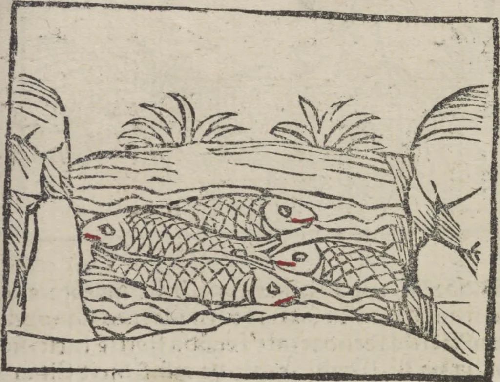 An illustration from De generatione Christi, sive Defensorium inviolatae castitatis B.V. Mariae, 1476, leaf 66