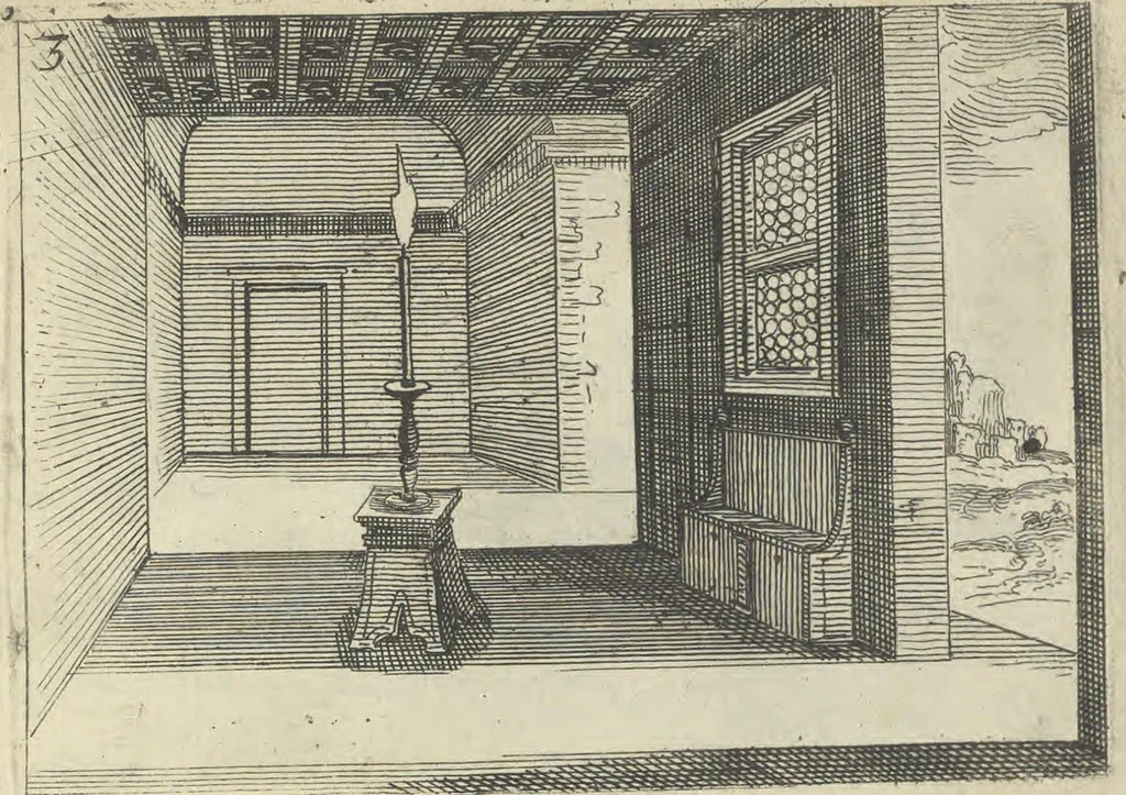 An illustration from Lvx clavstri, La lvmiere dv cloistre, 1646, leaf 14