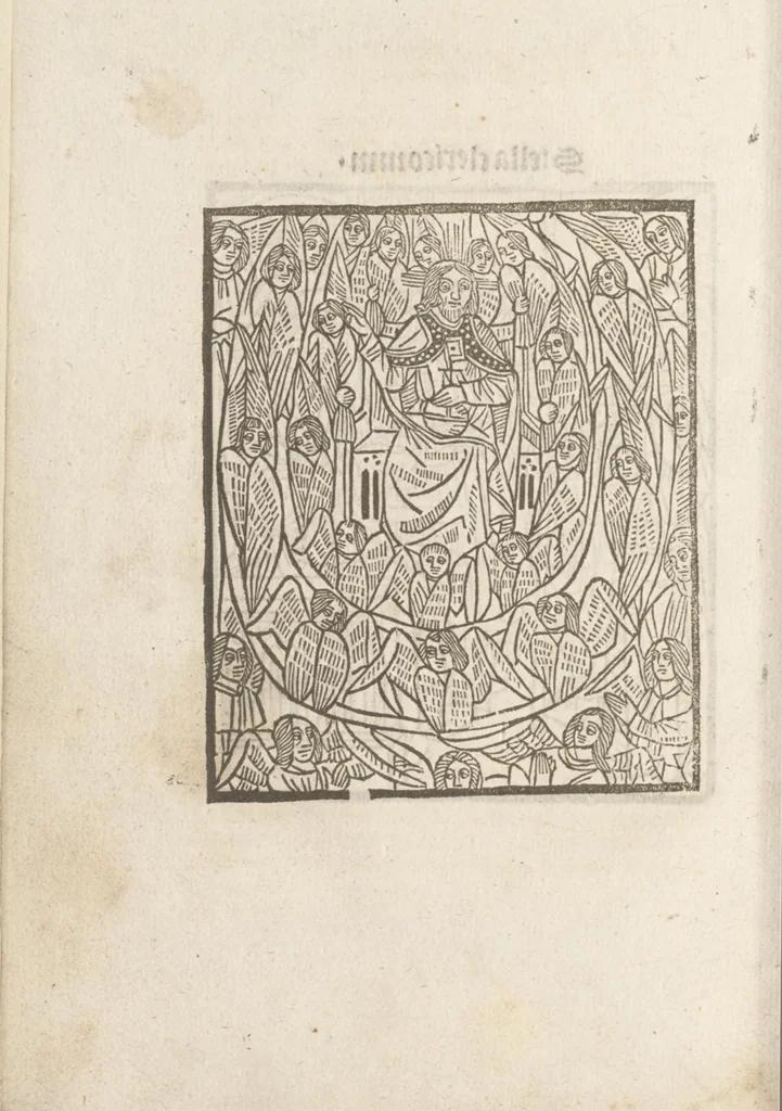 An illustration from Stella clericorum, 1488, leaf 17