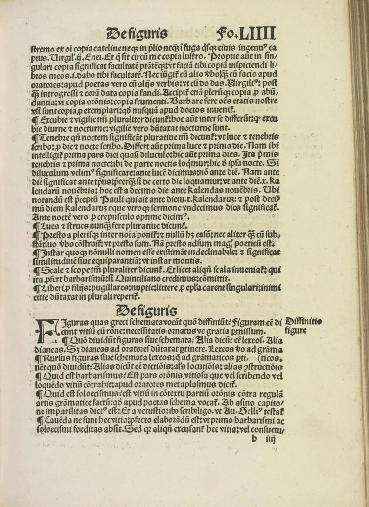 An illustration from Gra[m]matica Nicolai Perotti,, 1497, leaf 109
