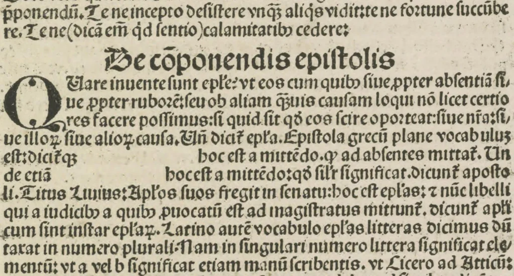 An illustration from Gra[m]matica Nicolai Perotti,, 1497, leaf 118