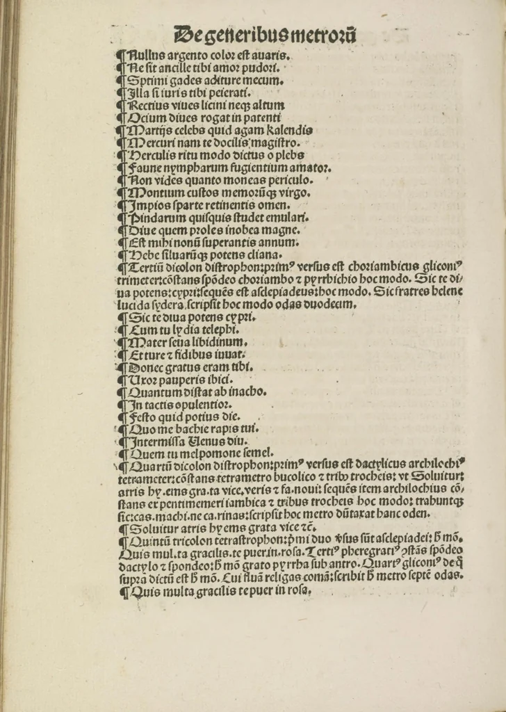 An illustration from Gra[m]matica Nicolai Perotti,, 1497, leaf 204