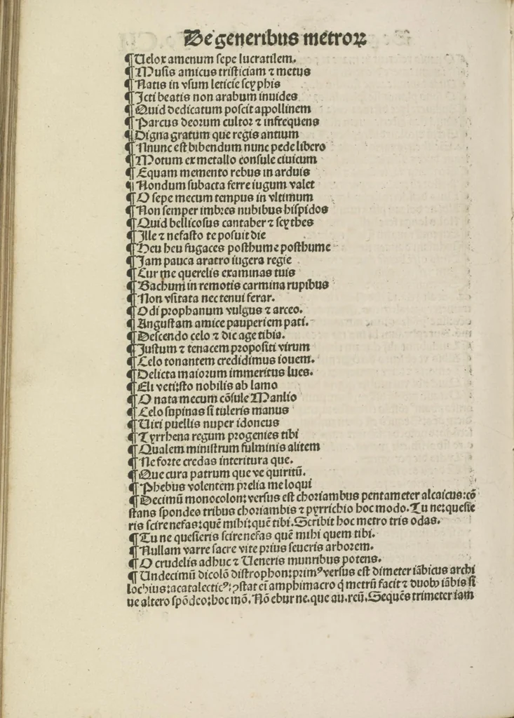 An illustration from Gra[m]matica Nicolai Perotti,, 1497, leaf 206