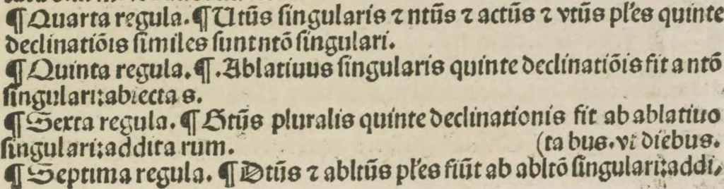 An illustration from Gra[m]matica Nicolai Perotti,, 1497, leaf 22