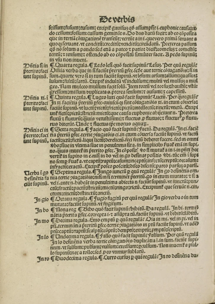 An illustration from Gra[m]matica Nicolai Perotti,, 1497, leaf 32