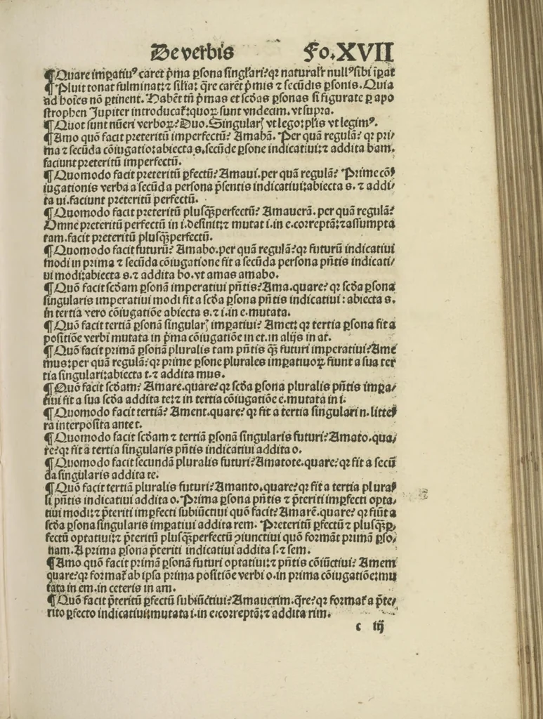 An illustration from Gra[m]matica Nicolai Perotti,, 1497, leaf 35
