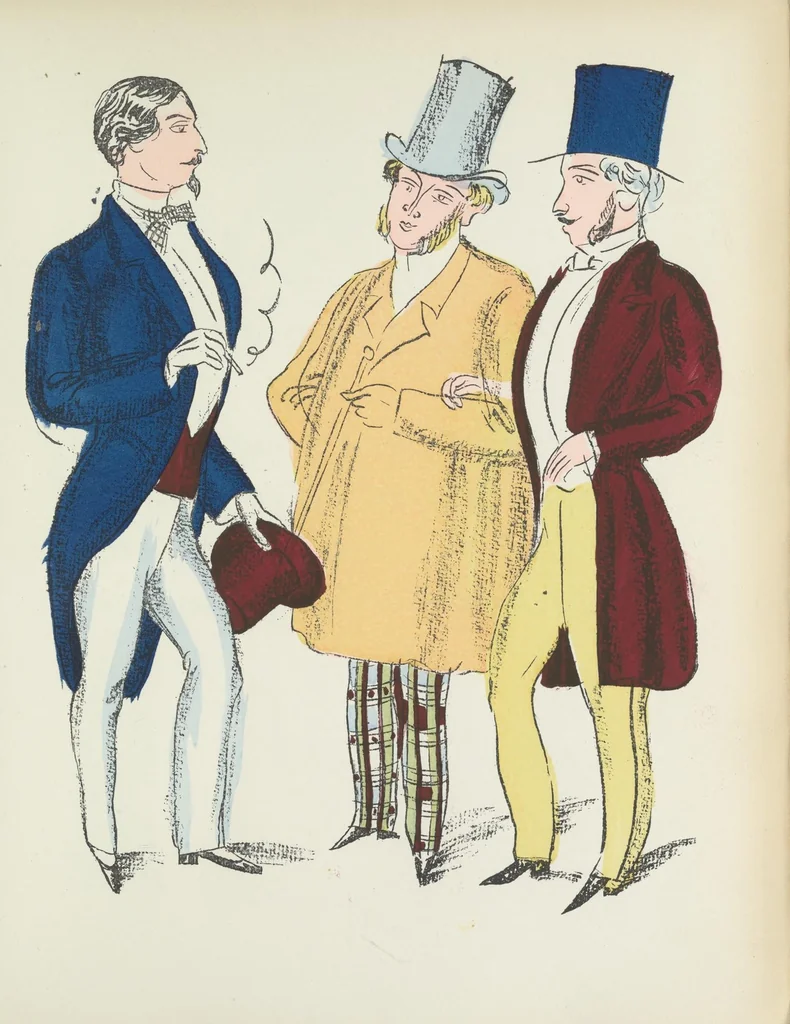 An illustration from Madrigaux, 1920, leaf 30