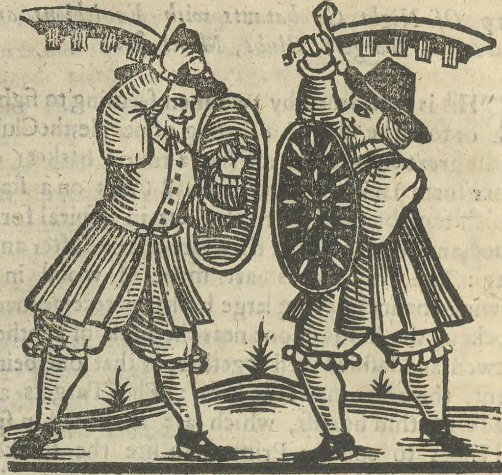 An illustration from A rich cabinet, with variety of inventions: unlock'd and open'd, for the recreation of ingenious spirits ... being receipts and conceits of several natures ... As also variety of recreative fire-works ... Whereunto is added divers experiments in drawing, painting, arithmetick, geometry, astronomy, and other parts of the mathematicks. Likewise directions for ringing the most usual peals, 1677, leaf 123