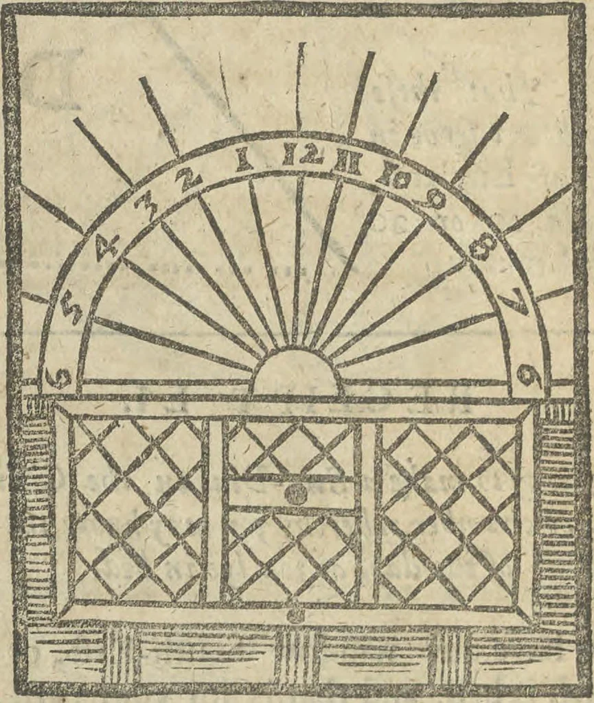 An illustration from A rich cabinet, with variety of inventions: unlock'd and open'd, for the recreation of ingenious spirits ... being receipts and conceits of several natures ... As also variety of recreative fire-works ... Whereunto is added divers experiments in drawing, painting, arithmetick, geometry, astronomy, and other parts of the mathematicks. Likewise directions for ringing the most usual peals, 1677, leaf 73