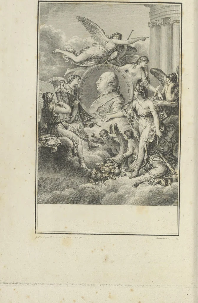 An illustration from Estampes destinées a orner les éditions, 1780, leaf 11