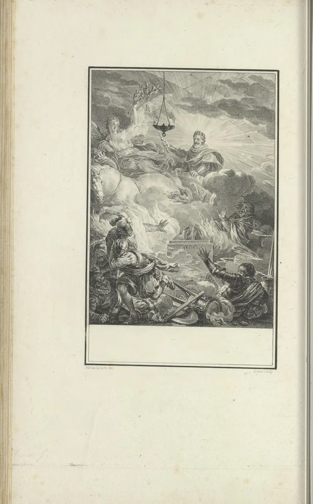 An illustration from Estampes destinées a orner les éditions, 1780, leaf 113