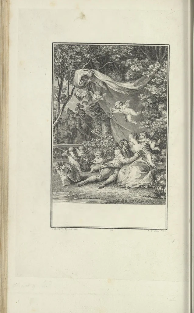 An illustration from Estampes destinées a orner les éditions, 1780, leaf 123