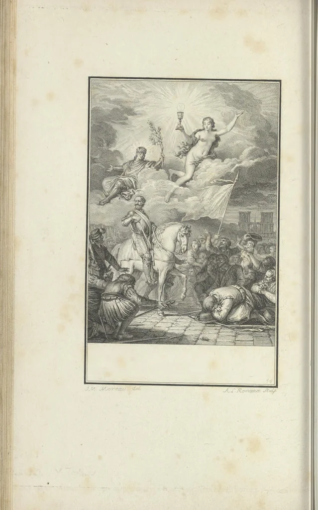 An illustration from Estampes destinées a orner les éditions, 1780, leaf 125