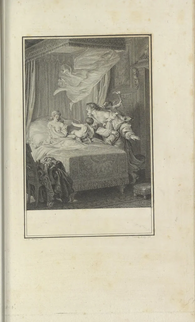 An illustration from Estampes destinées a orner les éditions, 1780, leaf 128