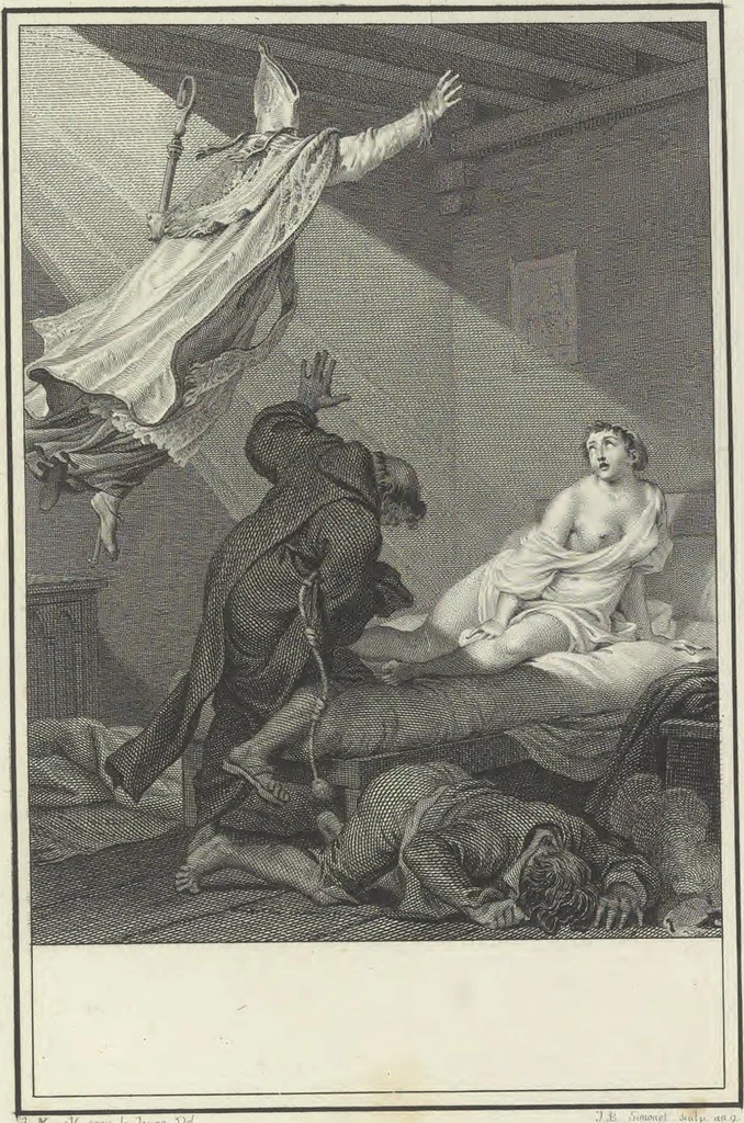 An illustration from Estampes destinées a orner les éditions, 1780, leaf 134