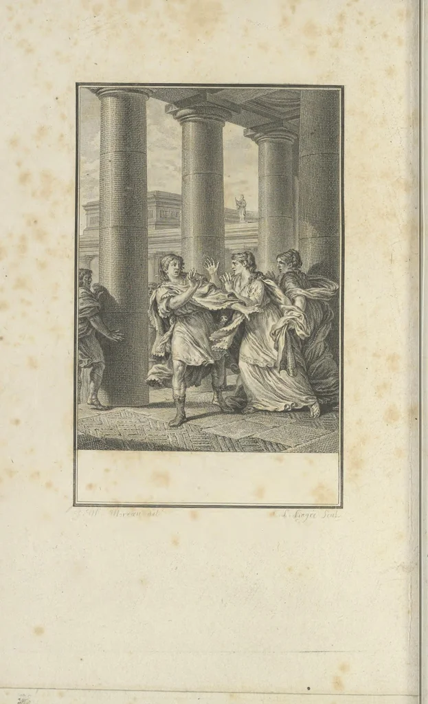 An illustration from Estampes destinées a orner les éditions, 1780, leaf 15