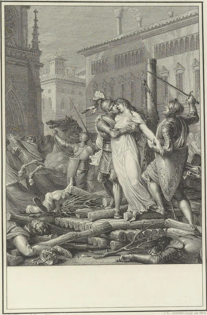 An illustration from Estampes destinées a orner les éditions, 1780, leaf 158