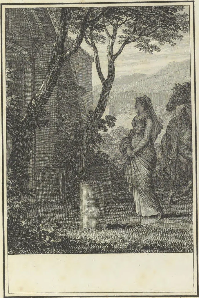An illustration from Estampes destinées a orner les éditions, 1780, leaf 166