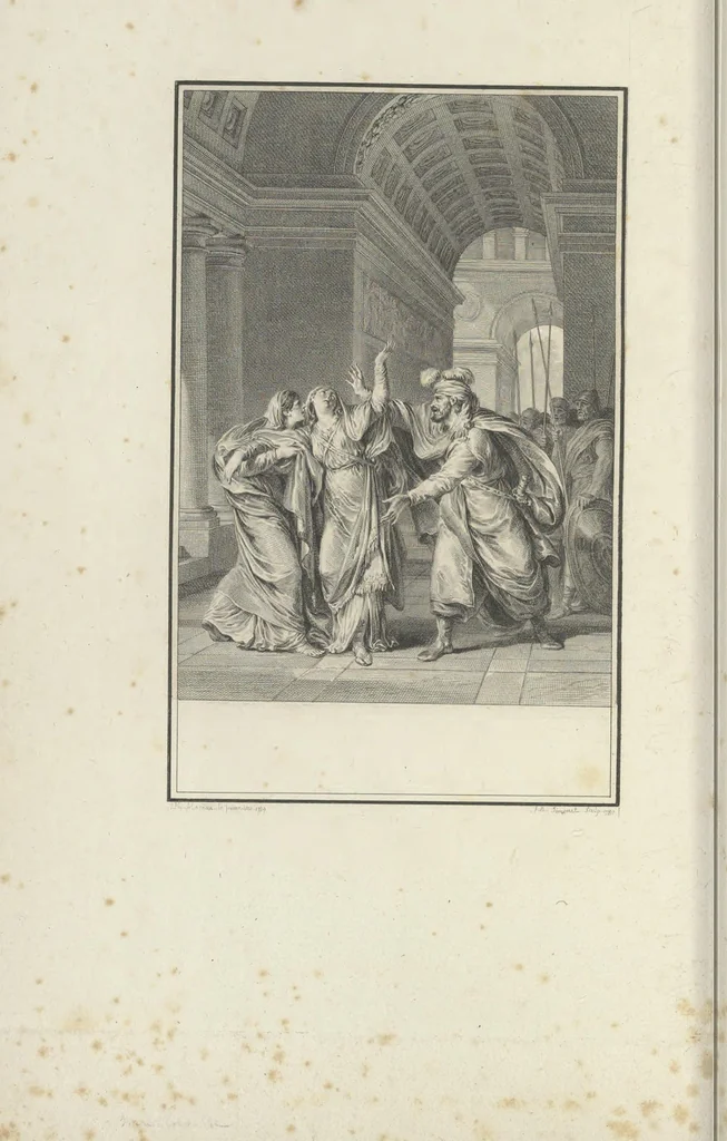 An illustration from Estampes destinées a orner les éditions, 1780, leaf 17