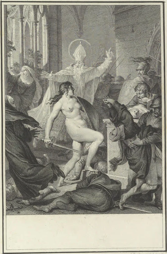 An illustration from Estampes destinées a orner les éditions, 1780, leaf 170