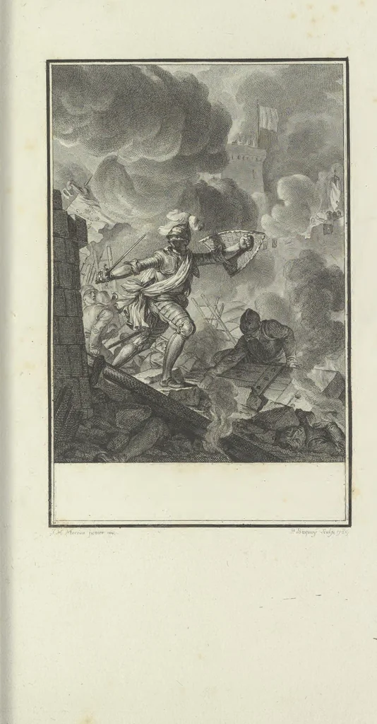 An illustration from Estampes destinées a orner les éditions, 1780, leaf 184