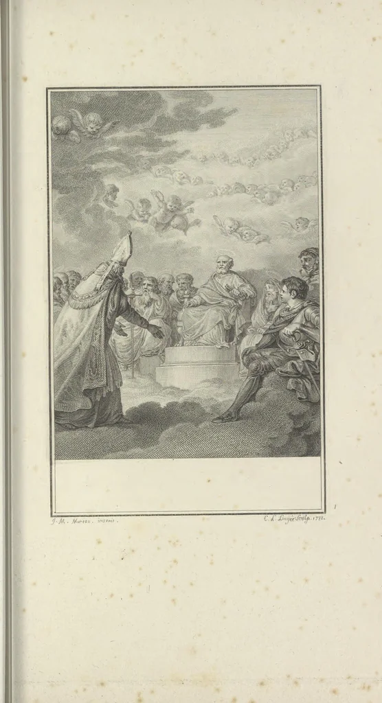 An illustration from Estampes destinées a orner les éditions, 1780, leaf 188