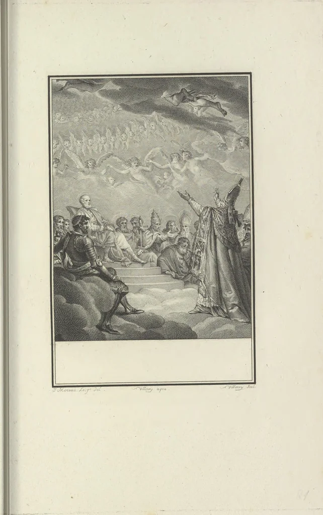 An illustration from Estampes destinées a orner les éditions, 1780, leaf 190