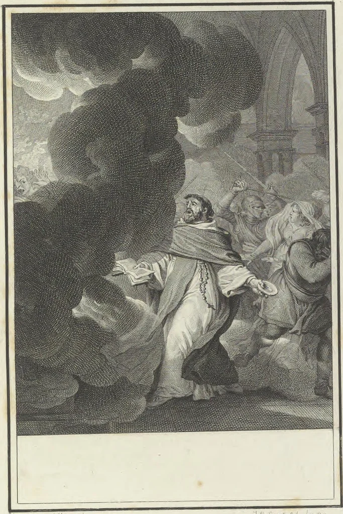 An illustration from Estampes destinées a orner les éditions, 1780, leaf 194