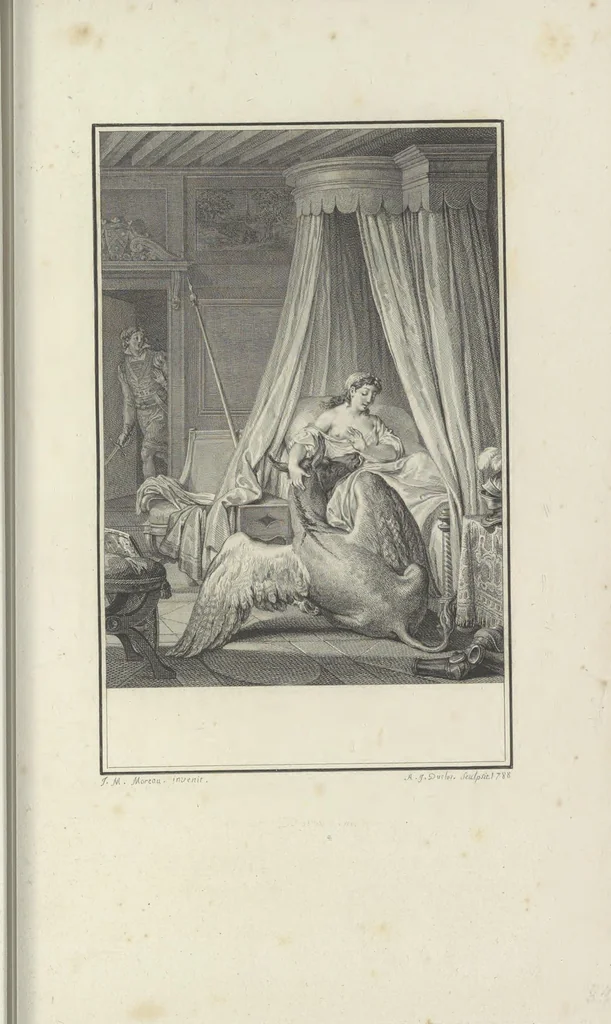 An illustration from Estampes destinées a orner les éditions, 1780, leaf 204