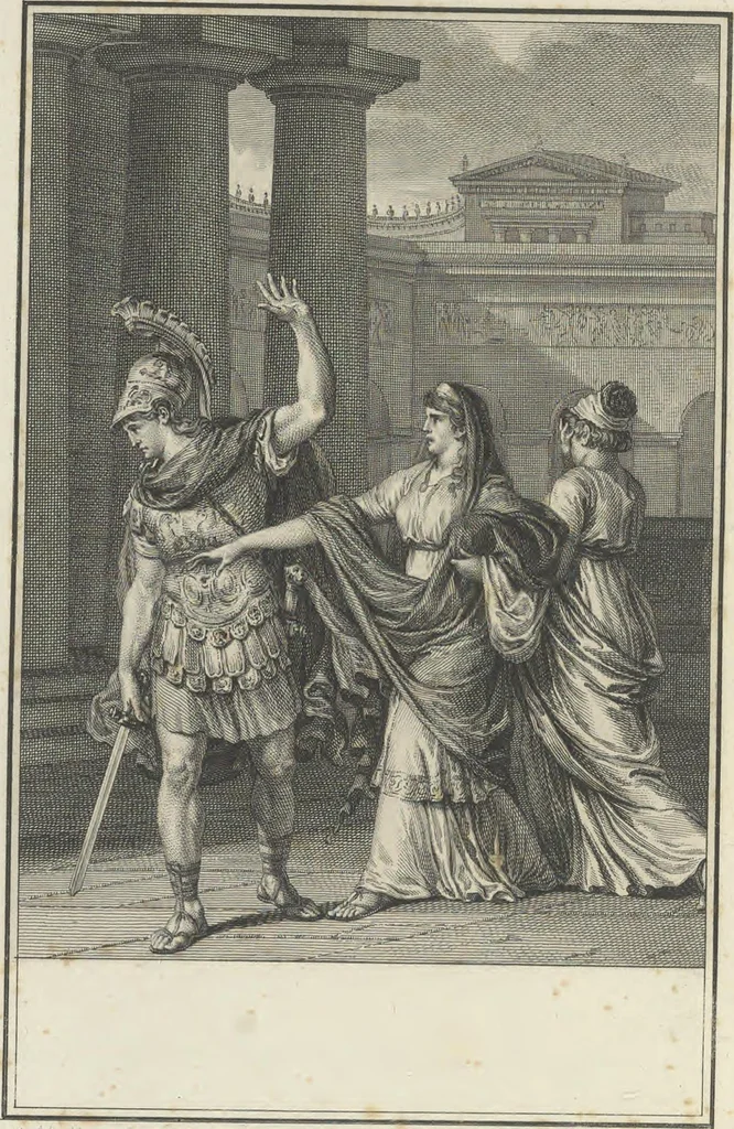 An illustration from Estampes destinées a orner les éditions, 1780, leaf 21