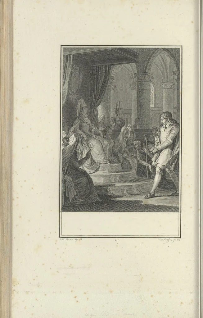 An illustration from Estampes destinées a orner les éditions, 1780, leaf 213