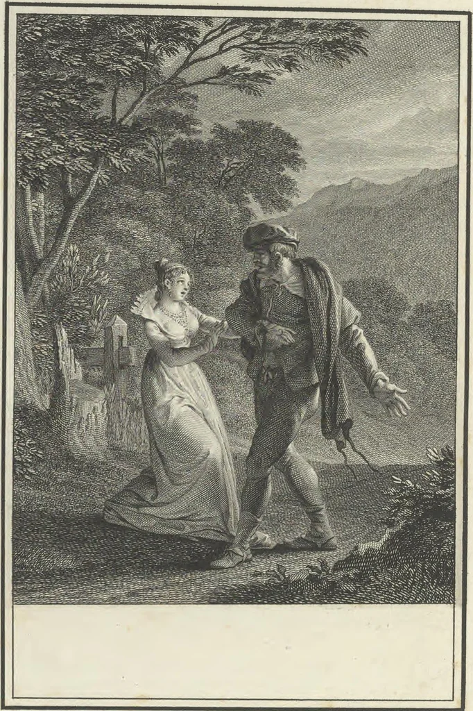 An illustration from Estampes destinées a orner les éditions, 1780, leaf 219