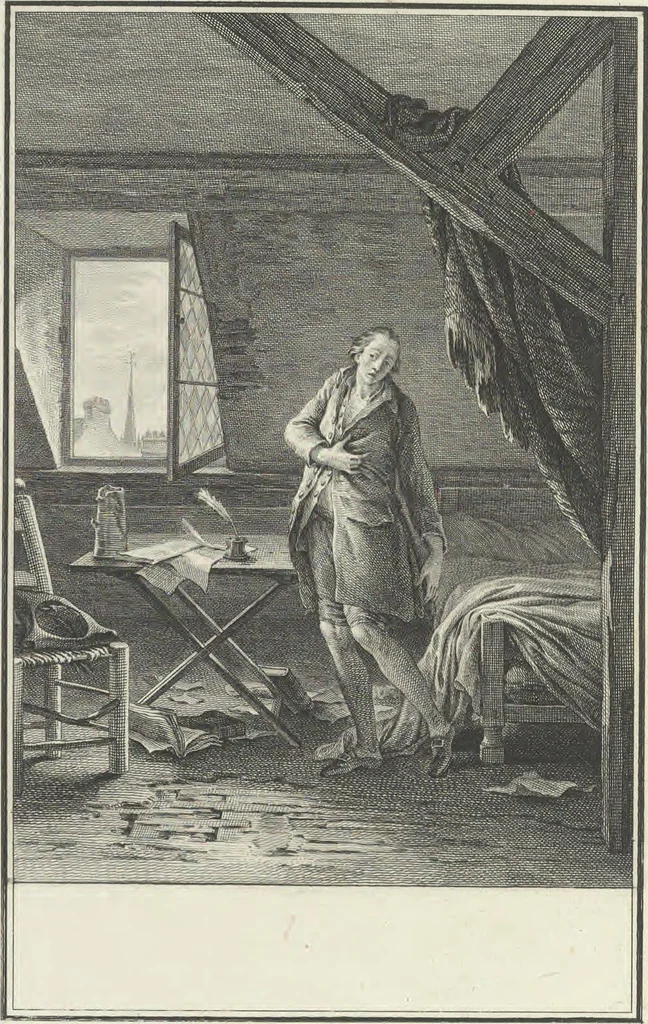 An illustration from Estampes destinées a orner les éditions, 1780, leaf 221