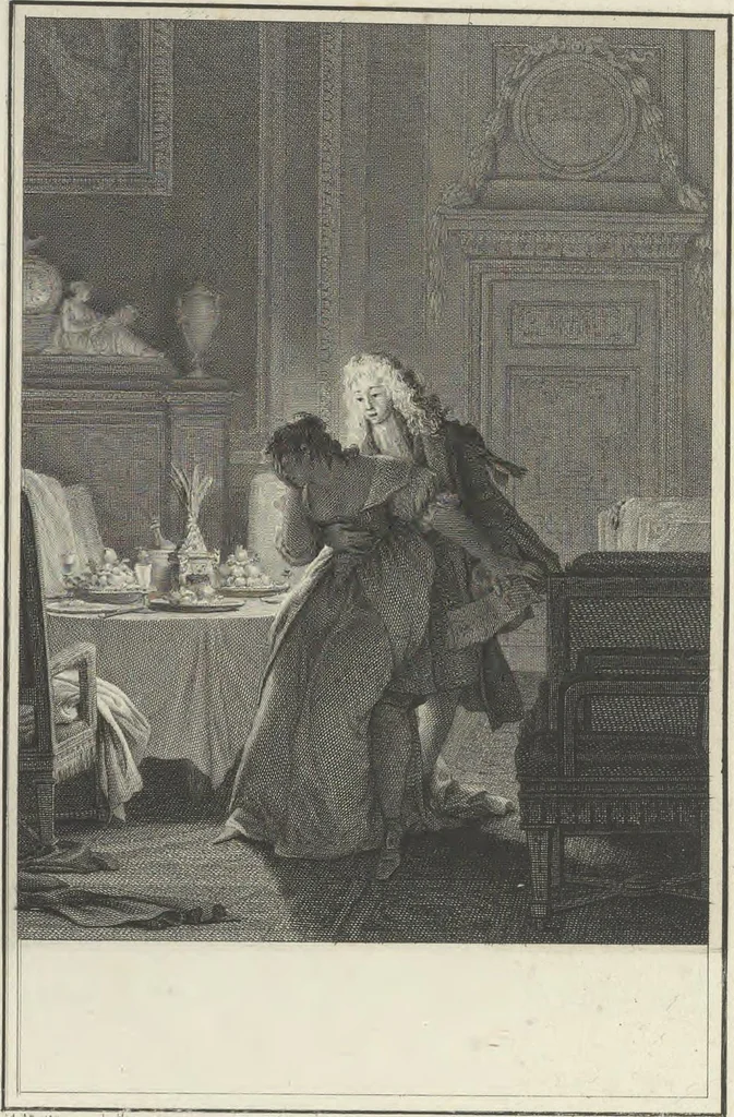 An illustration from Estampes destinées a orner les éditions, 1780, leaf 247
