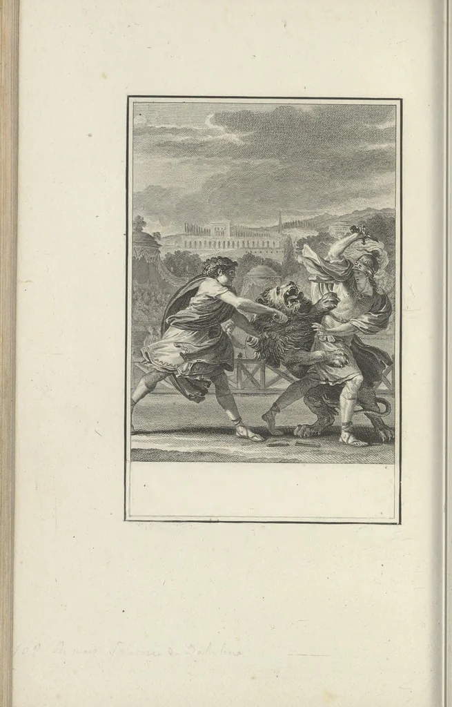 An illustration from Estampes destinées a orner les éditions, 1780, leaf 251